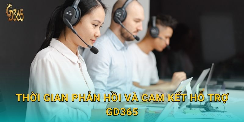 Thời gian phản hồi và cam kết hỗ trợ Gd365